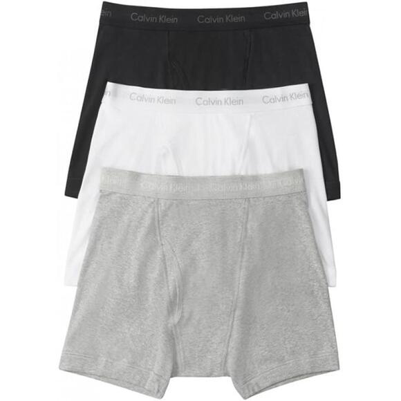 Calvin Klein Men's Cotton Classics 3-Pack Boxer Brief M - Picture 1 of 5